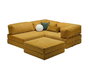 Atelier Del Sofa Kanyon - Sofá-Cama Esquinero Mostaza